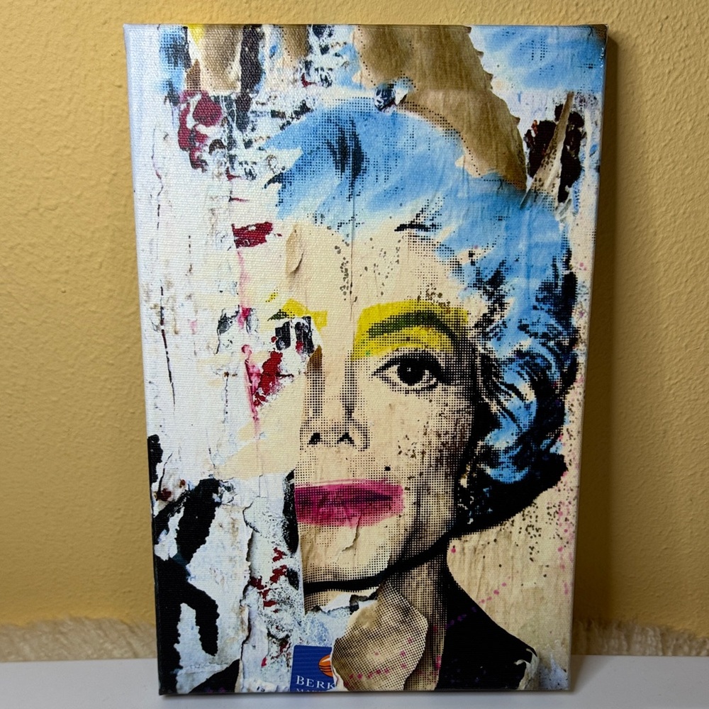 Michael Jackson/Marilyn Monroe Modern Pop Art Print on Canvas